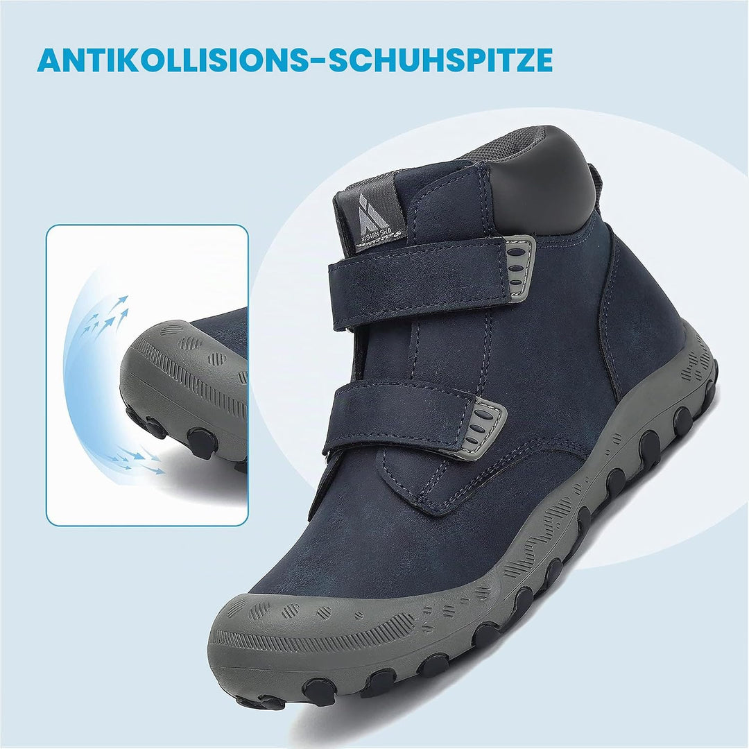 Mishansha Kinder Wanderschuhe rutschfest Leicht Trekking Wanderstiefel für Jungen Mädchen Gr.24-38 2