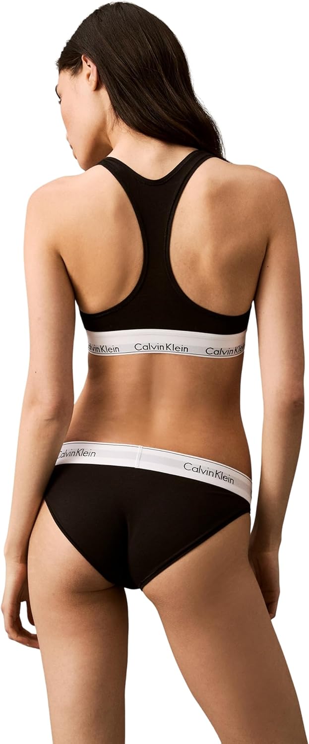 Calvin Klein Damen Slip Bikini Form Unterwäsche M Schwarz (Black), M Schwarz (Black)