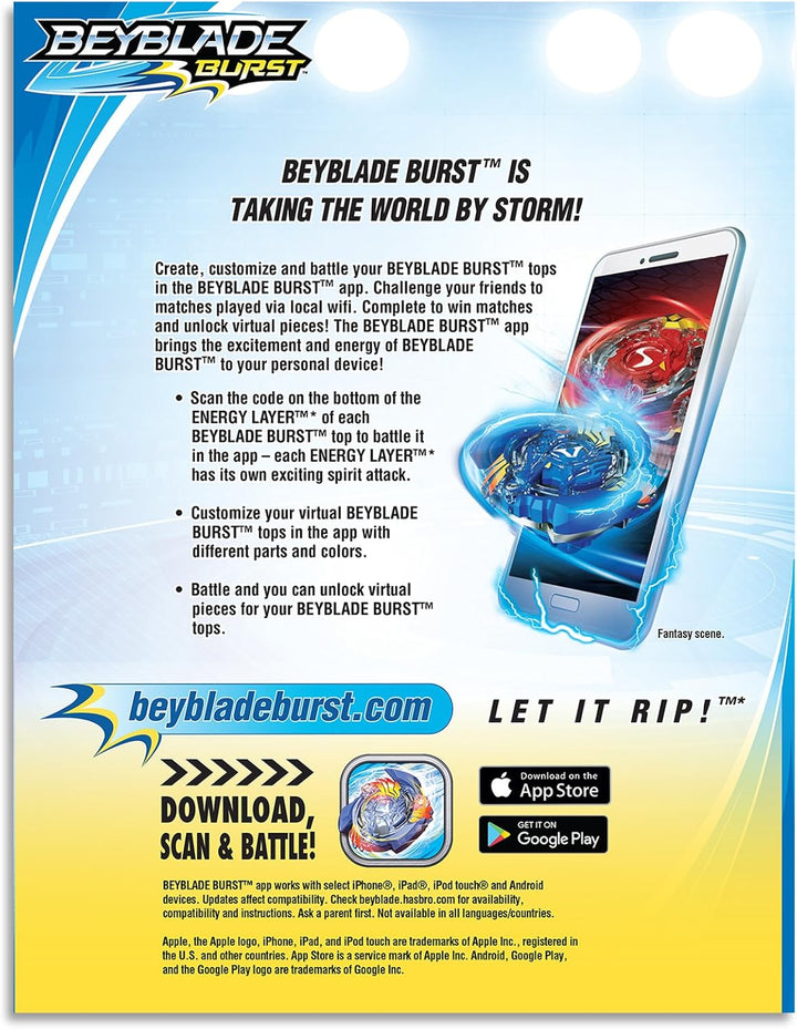Hasbro Beyblade Burst Original Single Top F2 RD Fengriff F2, Fengriff F2