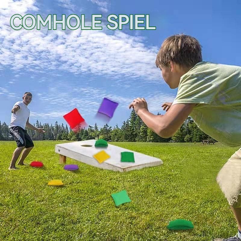 Bean Bags Tczecoo 30 Stück Sitzsäcke, Nylon-Sitzsäcke, Cornhole Säckchen, Sitzsack-Wurfspiel, Beanba