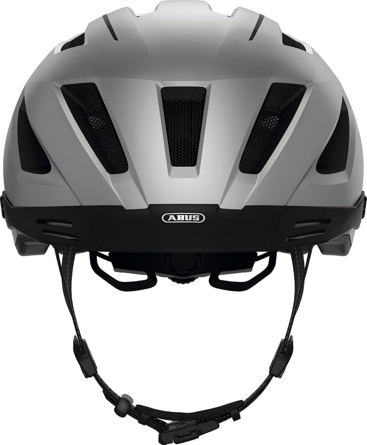 ABUS Stadthelm Pedelec 2.0 MIPS - Fahrradhelm mit Rücklicht, Schirm, Regenhaube und MIPS-Aufprallsch