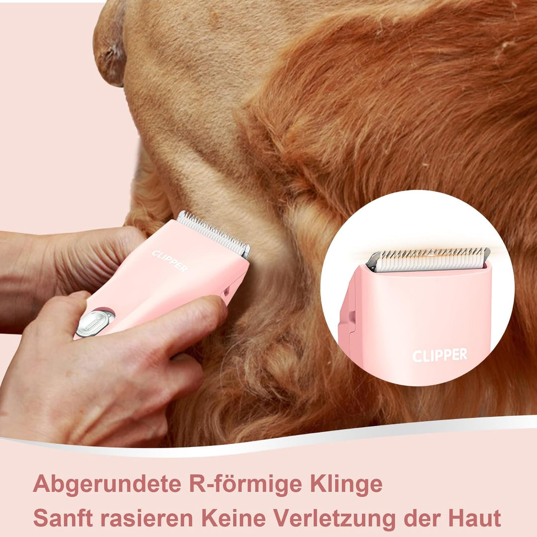 Professionelle Hundeschermaschine für dickes Fell, Schnurlos Katzen-Hund-Pflegeset, Wiederaufladbare