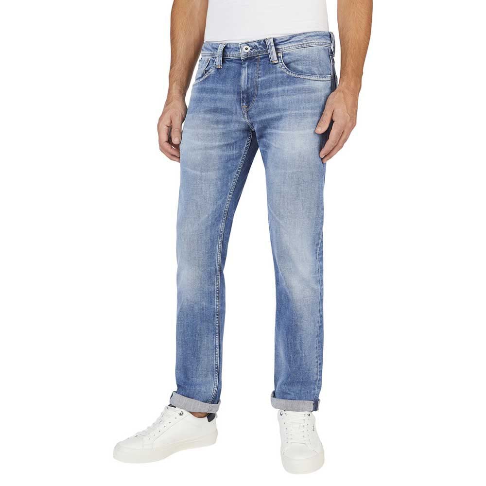 Pepe Jeans Herren Cash Jeans 31W / 34L Blue (Denim-gx5), 31W / 34L Blue (Denim-gx5)
