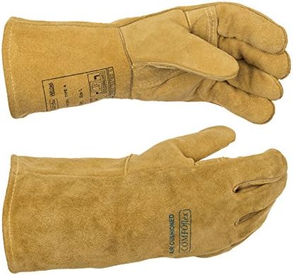 Weldas S.1401-S öl- und abriebfeste MIG-Schweisshandschuhe, Grösse XXL, XXL