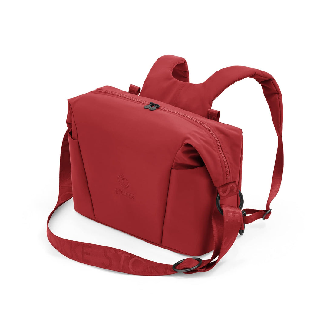 Stokke Xplory X Wickeltasche – Trageoption als Schultertasche oder Rucksack – Inklusive faltbarer Wi