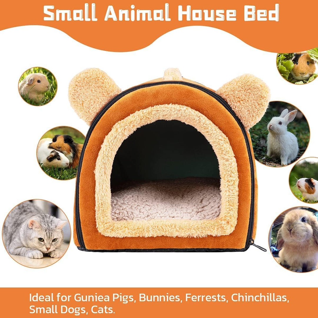 Pantula Meerschweinchen Bett Kuschelhöhle - Höhle Gemütliches gross Hamster Kleintier Bett Versteck