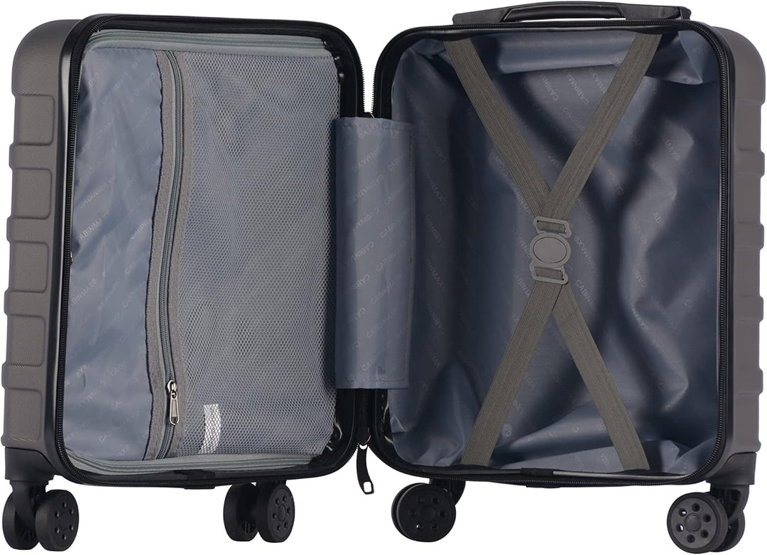 Cabin Max Anode 30L 45x36x20 cm Handgepäck Koffer – leicht, Hartschale, 4 Räder, 45 x 36 x 20 cm Lei