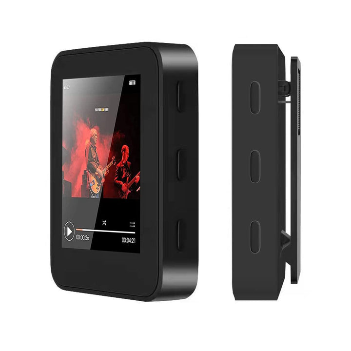 Hotechs MP3-Player/MP4-Player, MP3-Player mit 32 GB Speicherkarte, schlankes Design, digitales LCD-D