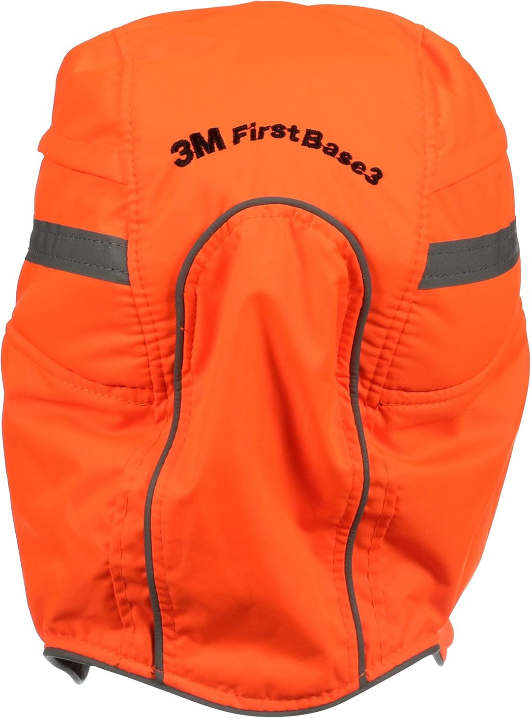 3M™ First Base™ 3 Anstosskappe 2021218, Winter, fluoreszierende Warnfarbe, Orange, verkürzter Schirm