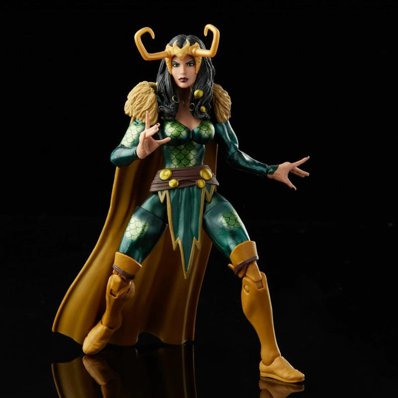 Marvel Legends Series Loki, Agent von Asgard, Retroverpackung, 15 cm grosse Action-Figur, 2 Accessoi