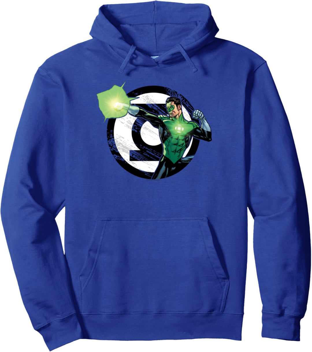 Green Lantern Blasting Logo Pullover Hoodie