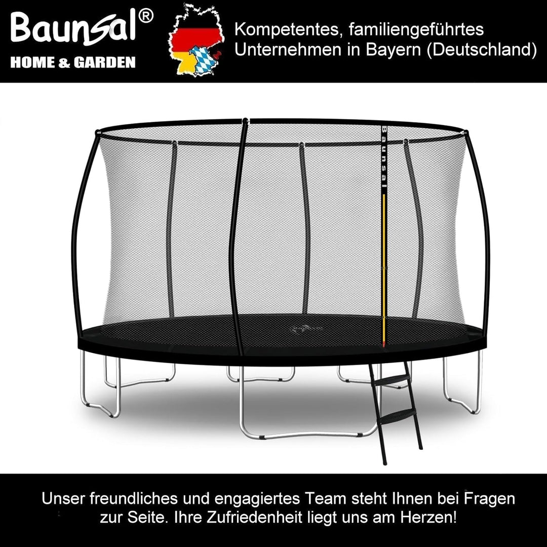 Baunsal® Trampolin Randabdeckung Ø 183 244 250 275 300 305 335 366 370 396 400 427 430 457 460 487 4