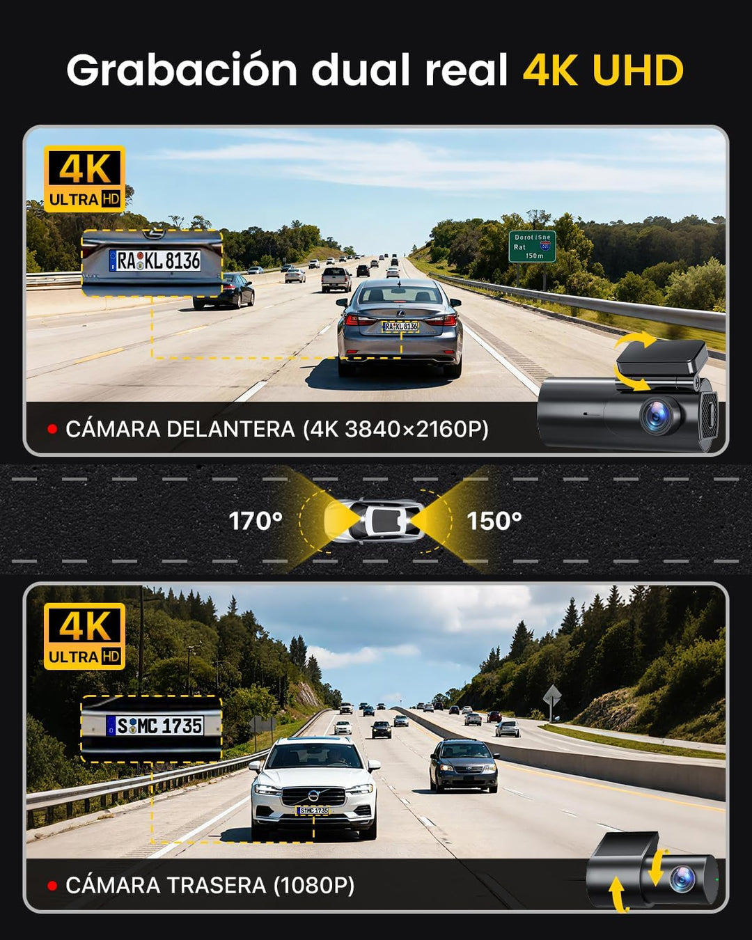 GKU Dash Cam (D600-ES)