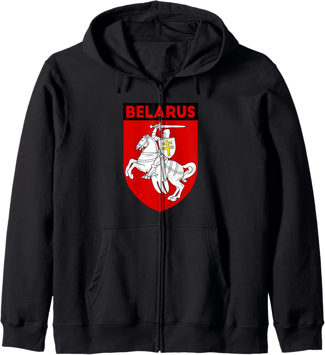 Belarus Pahonia Shirt Flag Crest Belarus Coat of Arms Kapuzenjacke