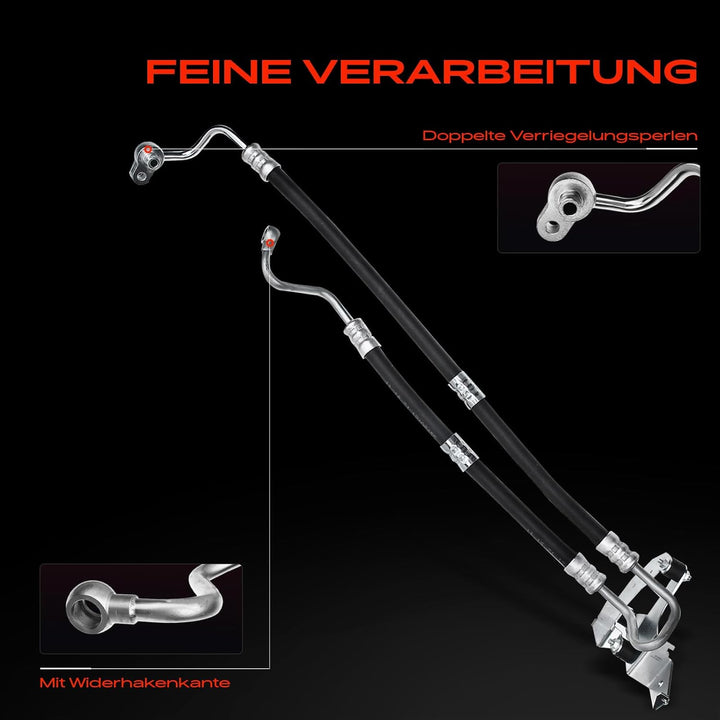 Frankberg Servolenkung Schlauch Lenkung für X5 E70 3.0L 2010-2013 X6 F15 F85 3.0L 2013-2018 X6 E71 E