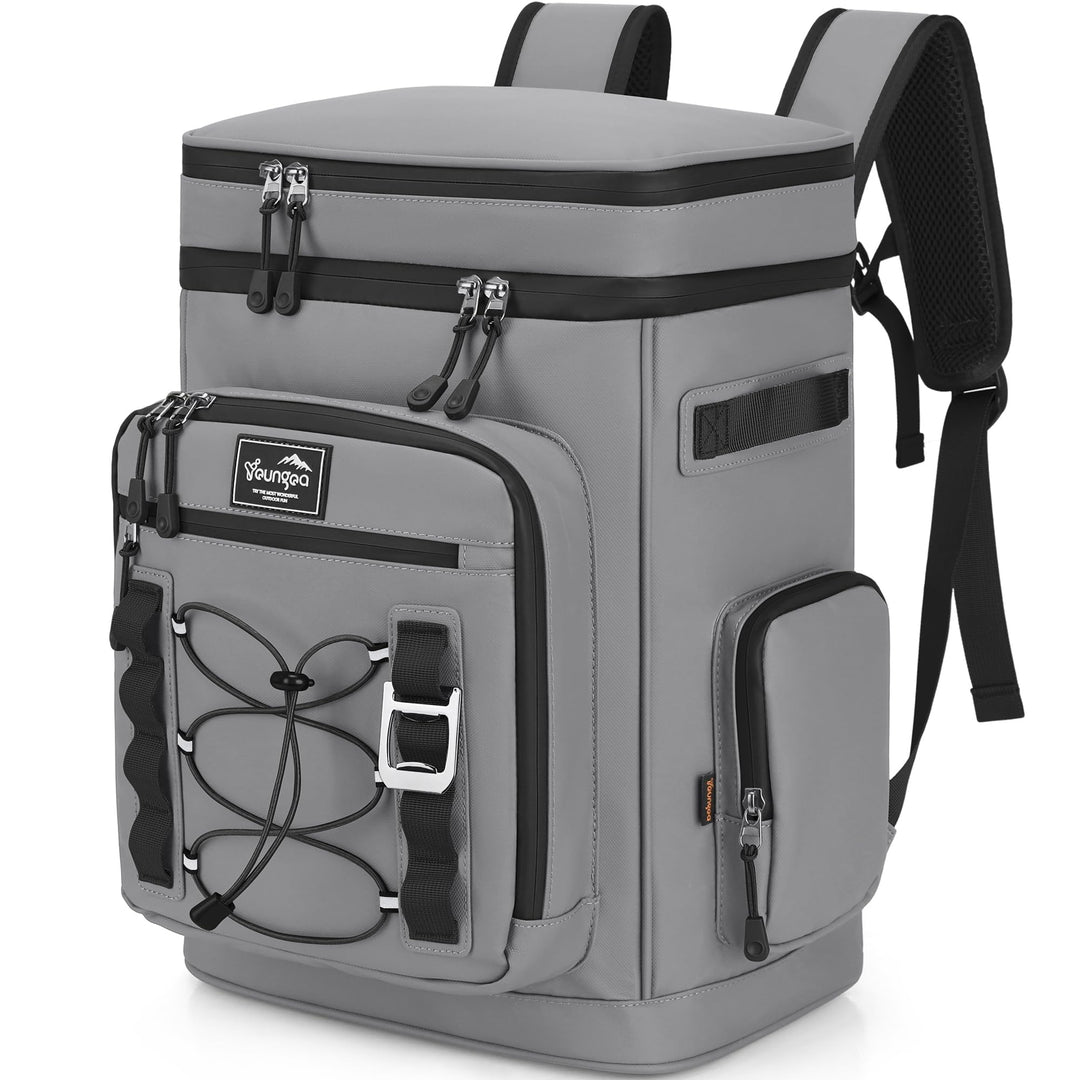 Kühlrucksack, 30L Grosse Thermo Kühltasche Rucksack, Wasserdicht Picknickrucksack Gross für Strand,