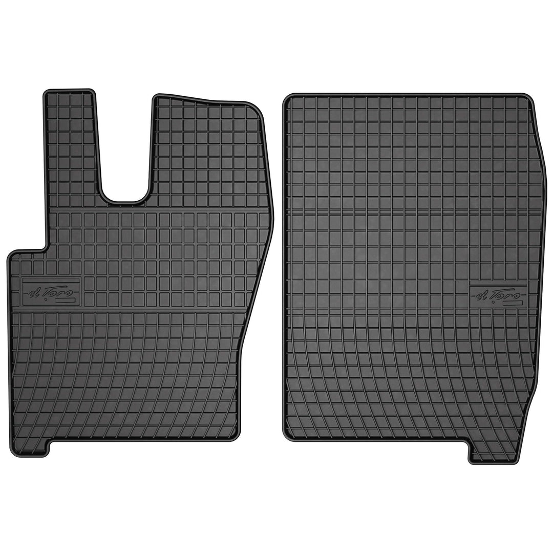 M MOTOS Gummimatten Auto Fussmatte passt für Iveco Eurocargo II 2002-2008 Verbessern Sie Ihren Reise