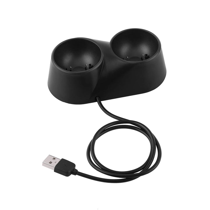 Yosoo Health Gear Ladestation für VR Controller mit 4 Move Ladegeräten, USB Anschluss, Schnelles Auf