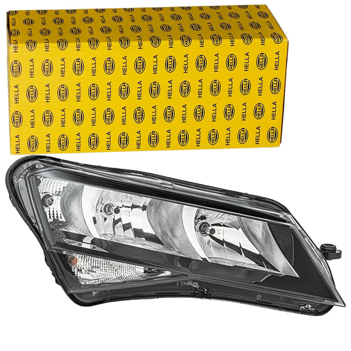HELLA 1LJ 011 939-041 FF/Halogen-Hauptscheinwerfer - rechts - für u.a. Skoda Superb III Estate (3V5)