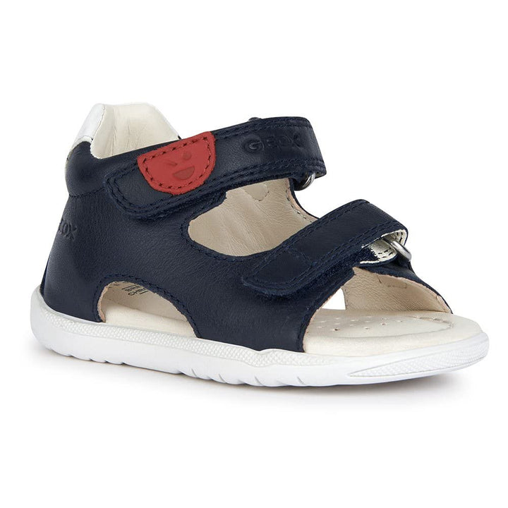 Geox Jungen B Macchia Boy Sandal 21 EU Navy, 21 EU Navy