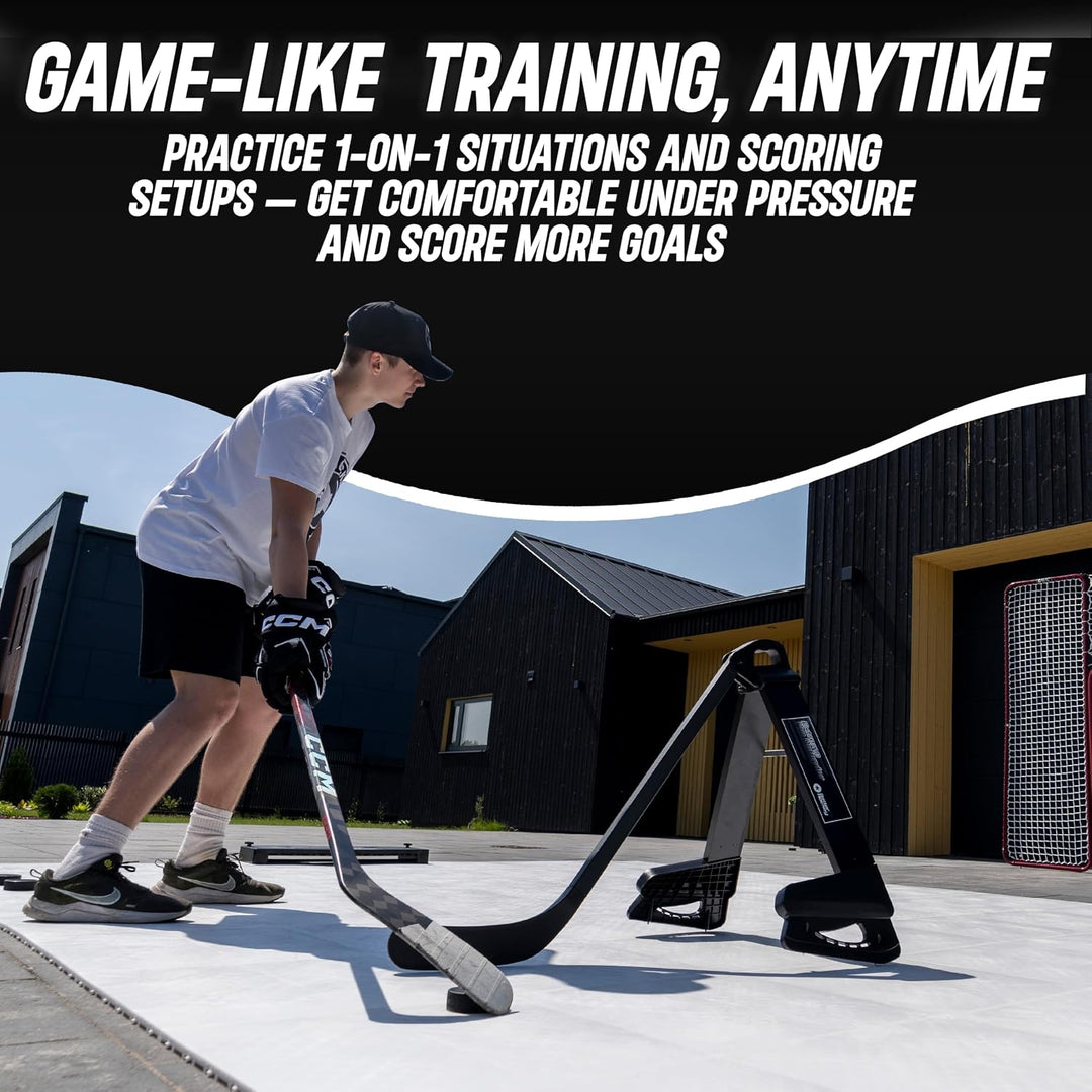 Better Hockey Extreme Pro Defender - Stickhandling Trainer - Versatile Training Aid for Skills and P