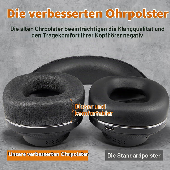 SOULWIT Ohrpolster für B&amp;W (PX8/PX7 S2/PX7 S2e) (Nicht passend für PX7) | für Bowers &amp; Wilkins PX8/P