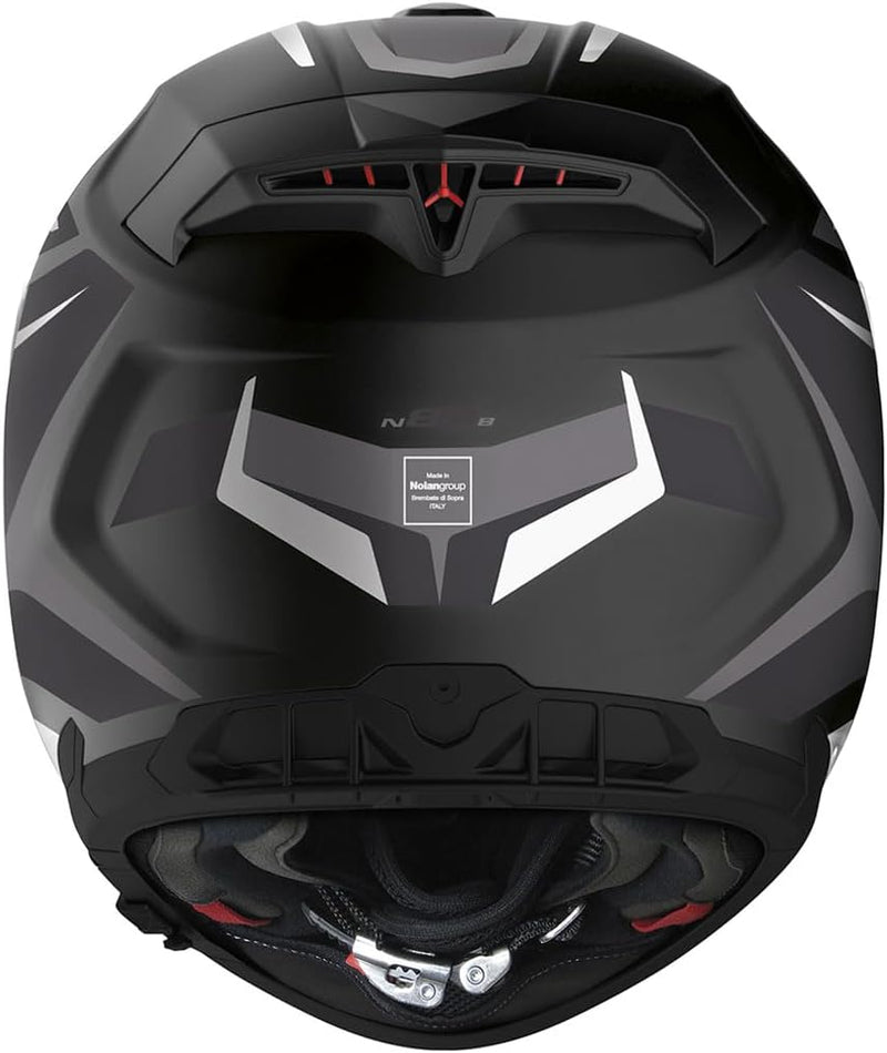 Nolan N80-8 Rumble N-Com Helm (Black Matt,S (56))