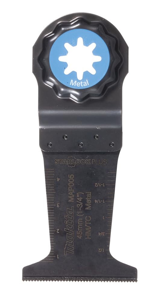 Makita B-66363 Starlock Plus HM/TC Tauchsägeblatt 45 mm MAP005 metal, für Metall, Edelstahl, Fibergl