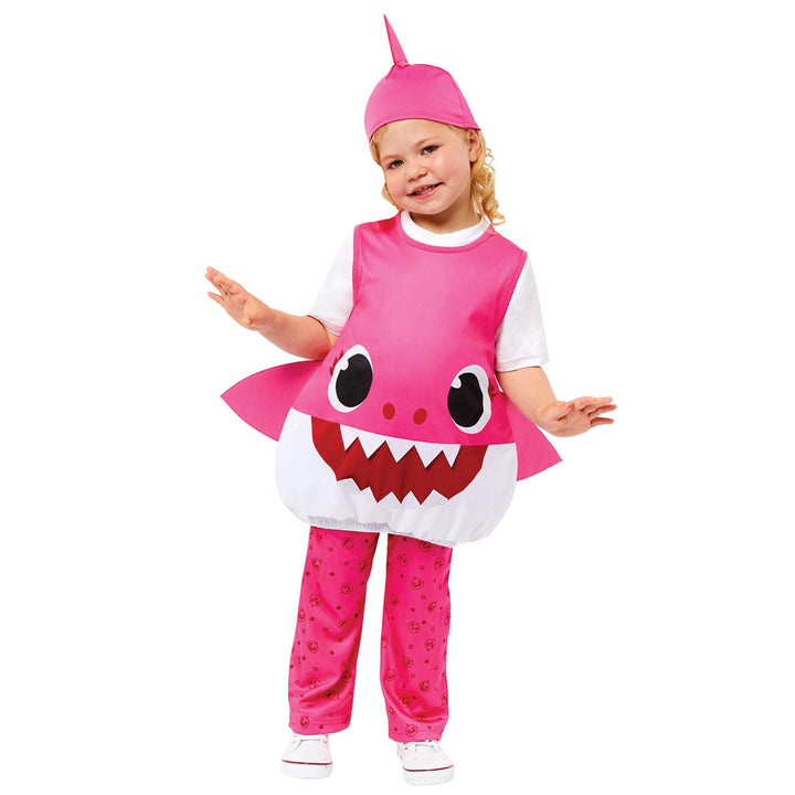 Amscan - Kinderkostüm Mummy Shark, Hai, Baby Shark, Karneval, Fasching, Mottoparty 98, 98