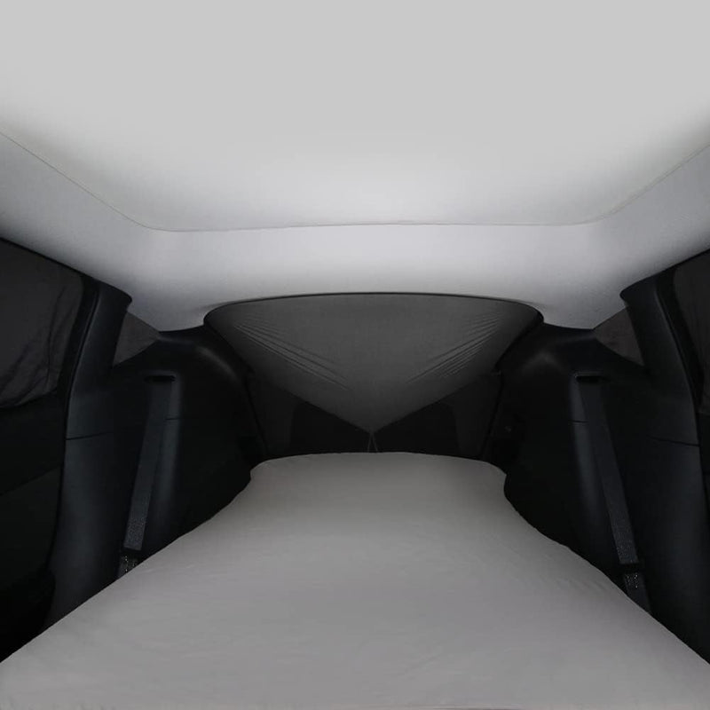 TESCAMP Tesla Model Y Vorhänge Auto Sichtschutz Windschutzscheibe Sonnenschutz für Camping Faltbares