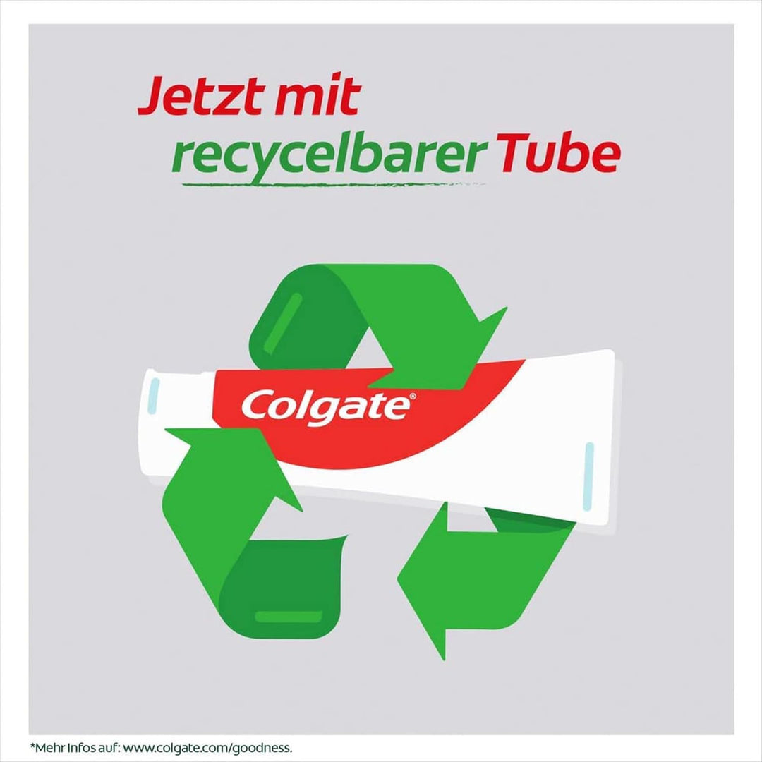 Colgate Max White Optic Zahncreme 4x75 ml | Colgate Zahnpasta entfernt bis zu 100% der Oberflächenve
