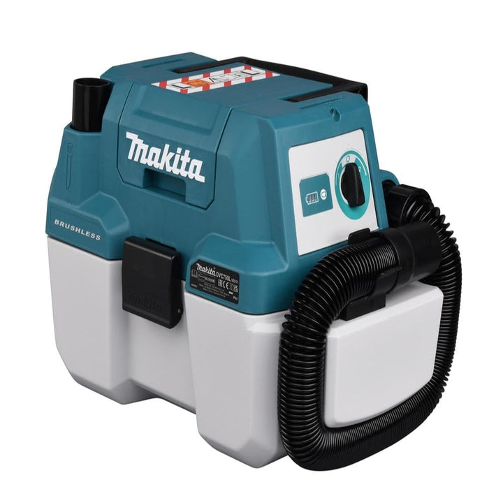 Makita, HEPA-Filter, DVC750LZ, Staubsauger DVC 750 LZ 18 Volt ohne Akku und Ladegerät, Grün/Schwarz,
