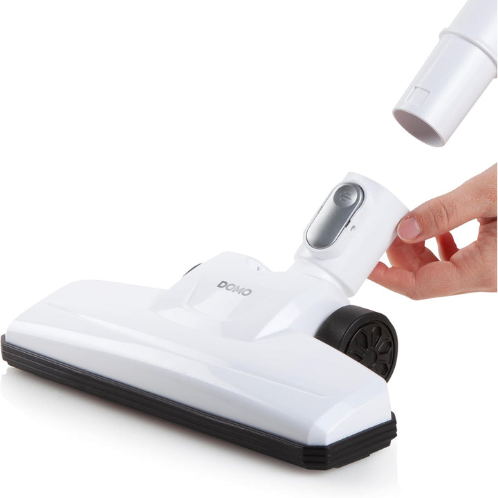 DOMO DO237SV Stielstaubsauger mit Kabel 2-in-1 - Inklusive Staubbürste und Wandbefestigung - 0,45L -