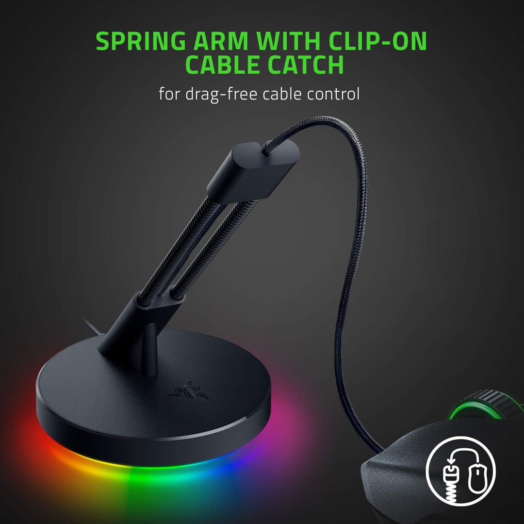 Razer Gaming-Maus Bungee V3 Chroma: Drag-Free Wired Mouse Support - für Esports Level Performance -