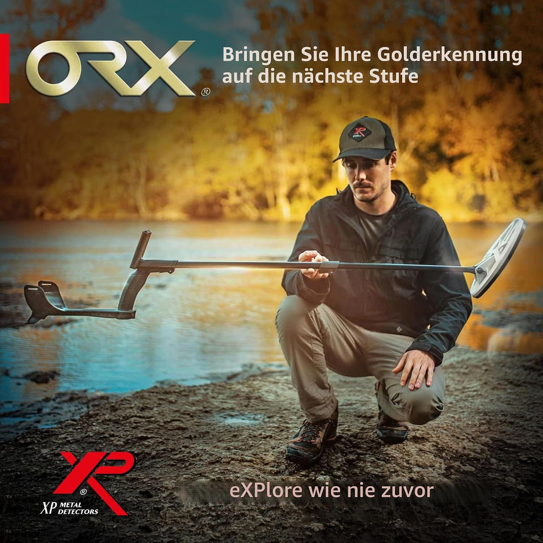 XP Metal Detectors ORX Detektor, speziell für Schatz- und Reliktsuche - 9" X35 Spule, Fernbedienung