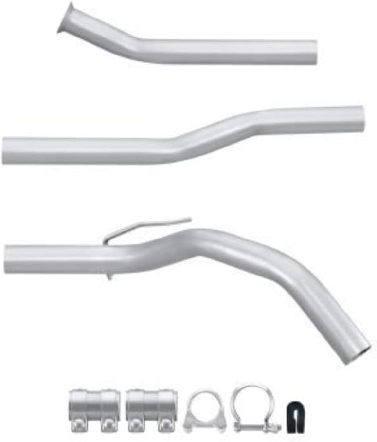 HELLA 8LD 366 034-801 Endschalldämpfer - Easy2Fit® Kit - hinten - dreiteilig - Set mit Anbauteilen