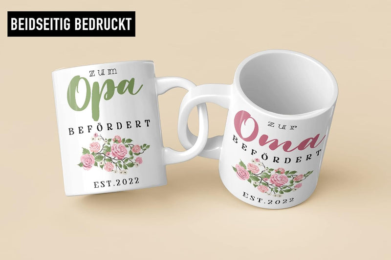 Trendation - Ihr werdet Oma und Opa 2022 Geschenke Schwangerschaft Verkünden Überraschung Baby Du Wi