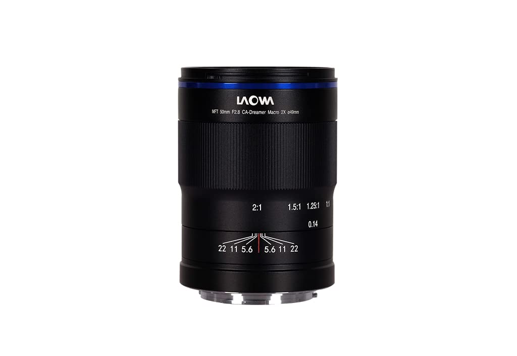 Venus Laowa 50 mm f/2.8 2X Ultra Makro APO Manueller Fokus Objektiv für M4/3 Mount Kamera