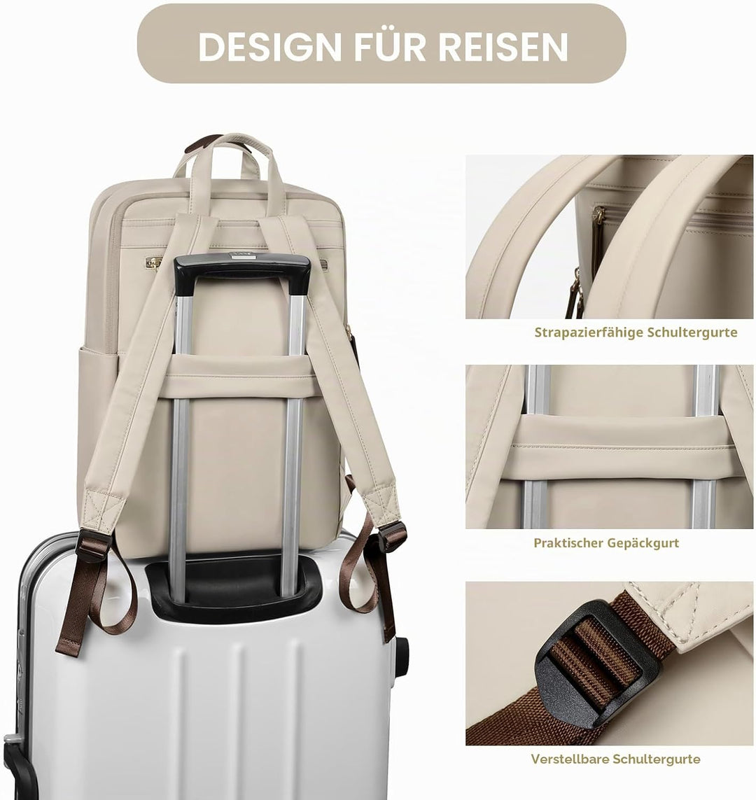 GOLF SUPAGS 13.3 Zoll Rucksack Damen Laptop Damen Handgepäck Rucksack Gross Reisetasche Dayback Lapt