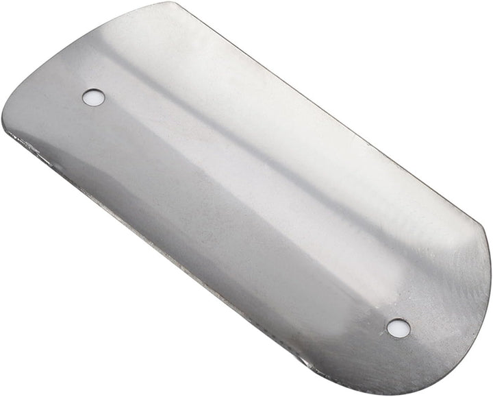 Qiilu Wärmedämmung Abdeckung Motorrad Hitzeschild 1-Stück Motorrad Auspuffrohr Hitzeschild aus rostf