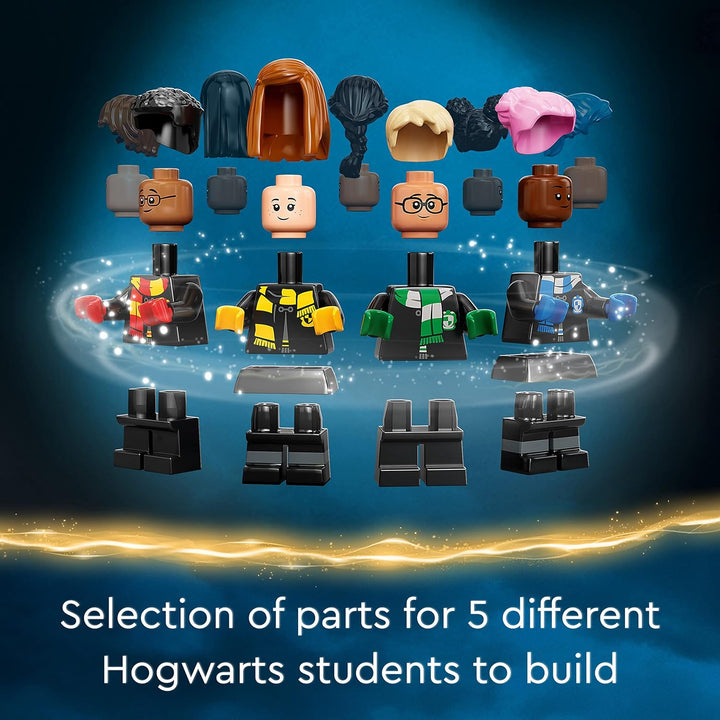 LEGO 76399 Harry Potter Hogwarts Zauberkoffer, Spielzeug mit Minifiguren und jeder Menge Zubehör, Ge