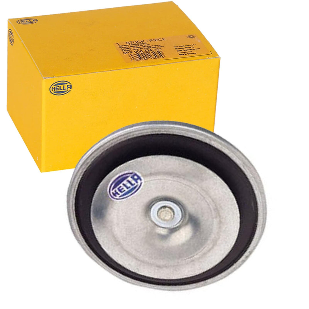 HELLA Horn - HEAVY DUTY HORN B36 - 24V - 105dB(A) - Frequenzbereich: 335Hz - Tiefton - elektrisch -