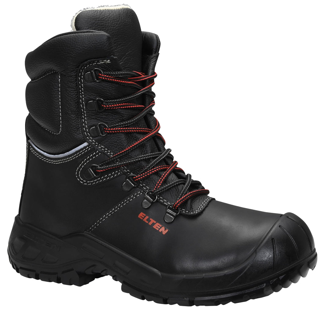 ELTEN Sicherheitsschuhe, Winter RENZO Winter S3 CI, Herren, Leder, Stahlkappe, leicht, robust, Schwa
