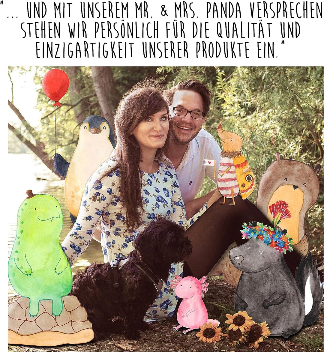 Mr. &amp; Mrs. Panda Motiv WC Sitz Storch - Geschenk, Gute Laune, Schwangerschaft, Klodeckel, WC-Sitz, T