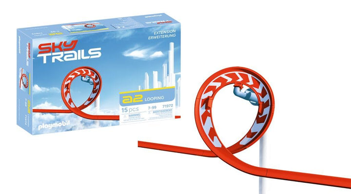 Sky Trails | Looping | Konstruktionsspielzeug für spektakuläre Strecken & Action | Baue Dein eigenes