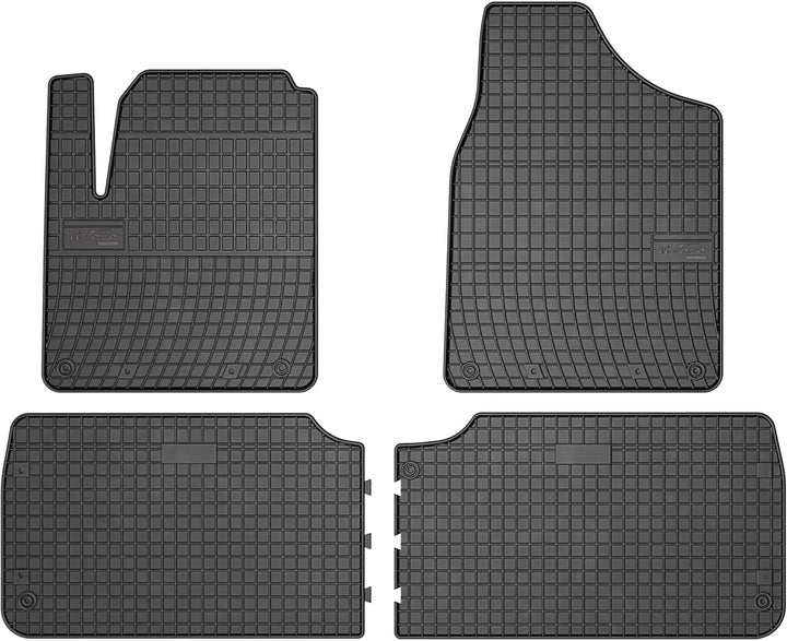 SMK Gummimatten auto fussmatten Satz für SEAT Alhambra I 1996-2010 Erleben Sie einen neuen Standard