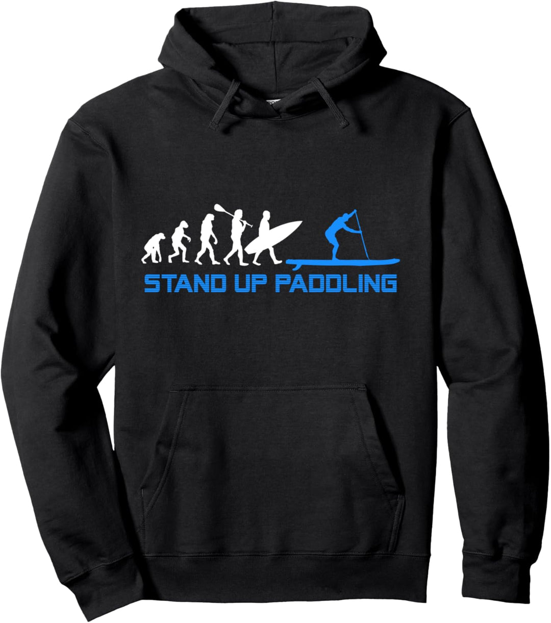 SUP Evolution Stehpaddler Wassersport Stand Up Paddling iSUP Pullover Hoodie