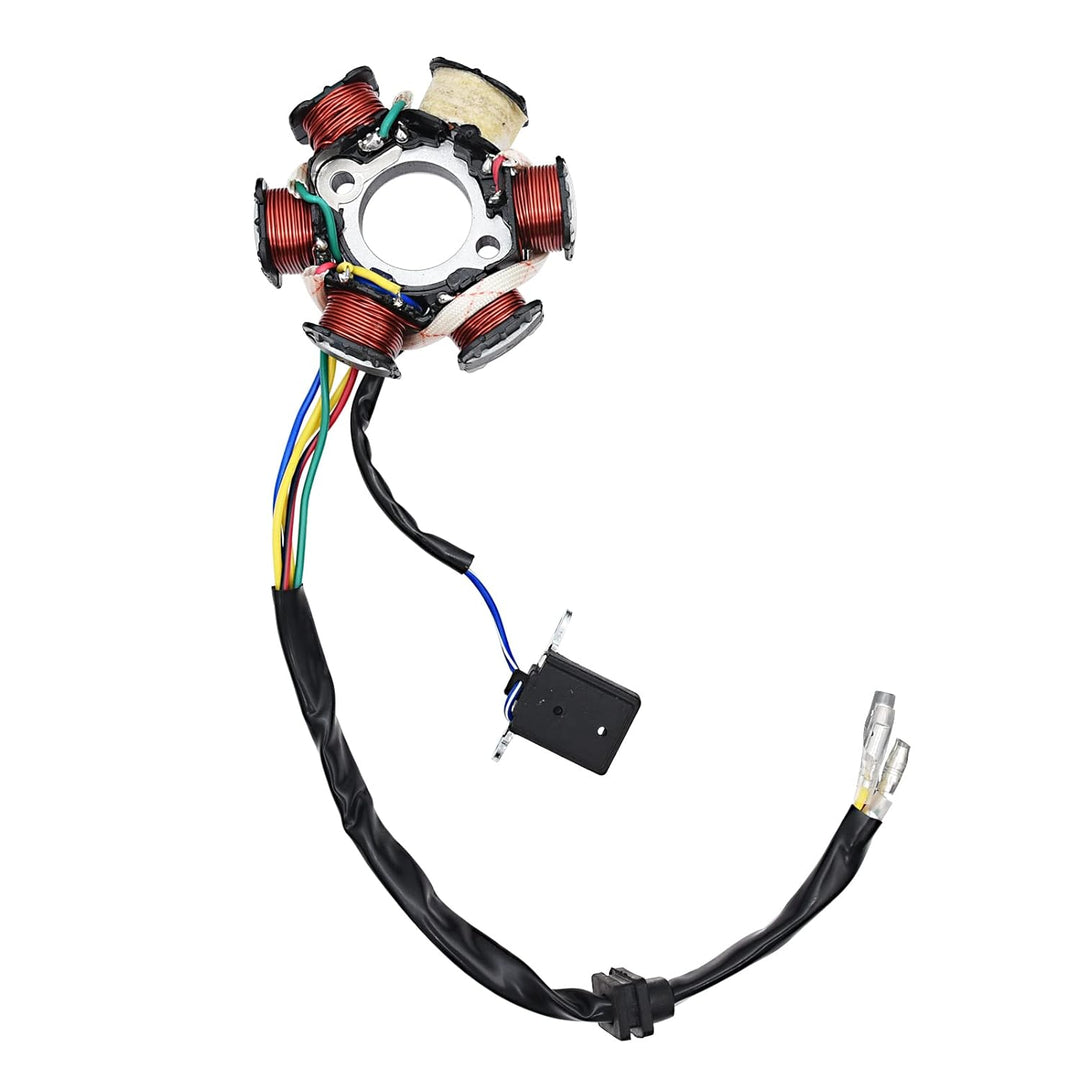 KAOLALI Motorrad Vollelektrischer Kabelbaum für 50ccm 70ccm 90ccm 110ccm 125ccm ATV Elektrostator CD