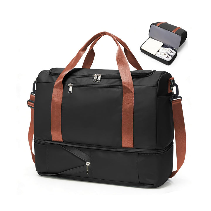 SEAFEW Reisetasche 24L, 40x30x20 Ryanair Handgepäck Tasche für Flugzeug Weekender Sporttasche Damen