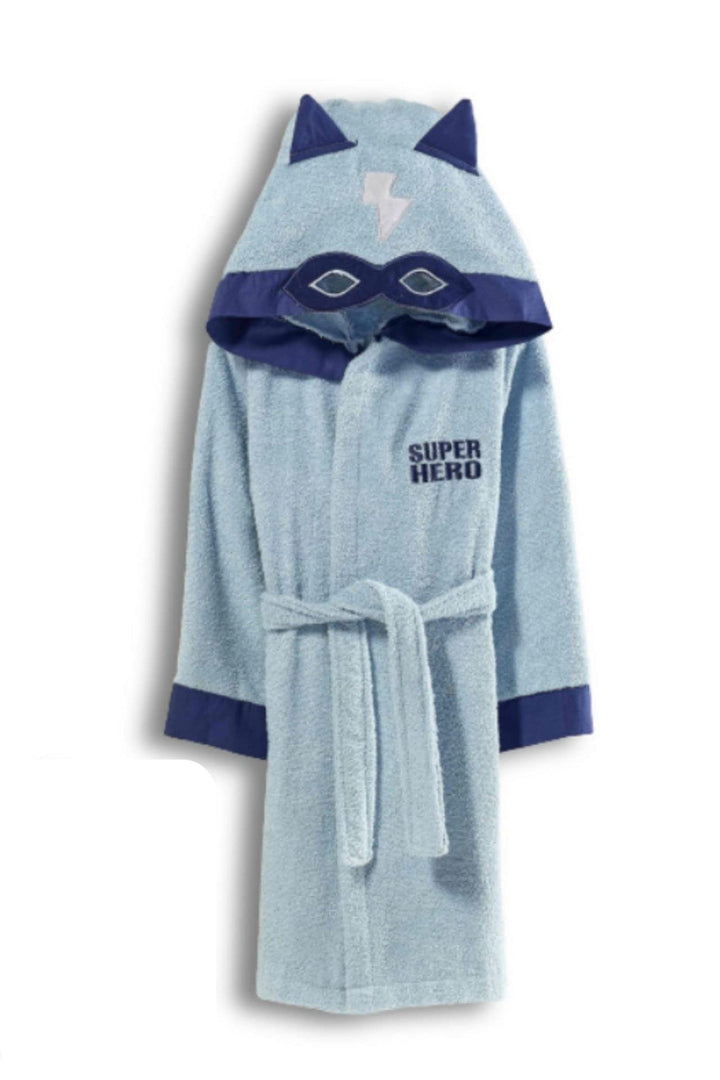 ELY PARKER Bademantel Kinder Frottee, Jungs, Jungen, Mädchen, Handtuch aus Türkische Baumwolle, mit